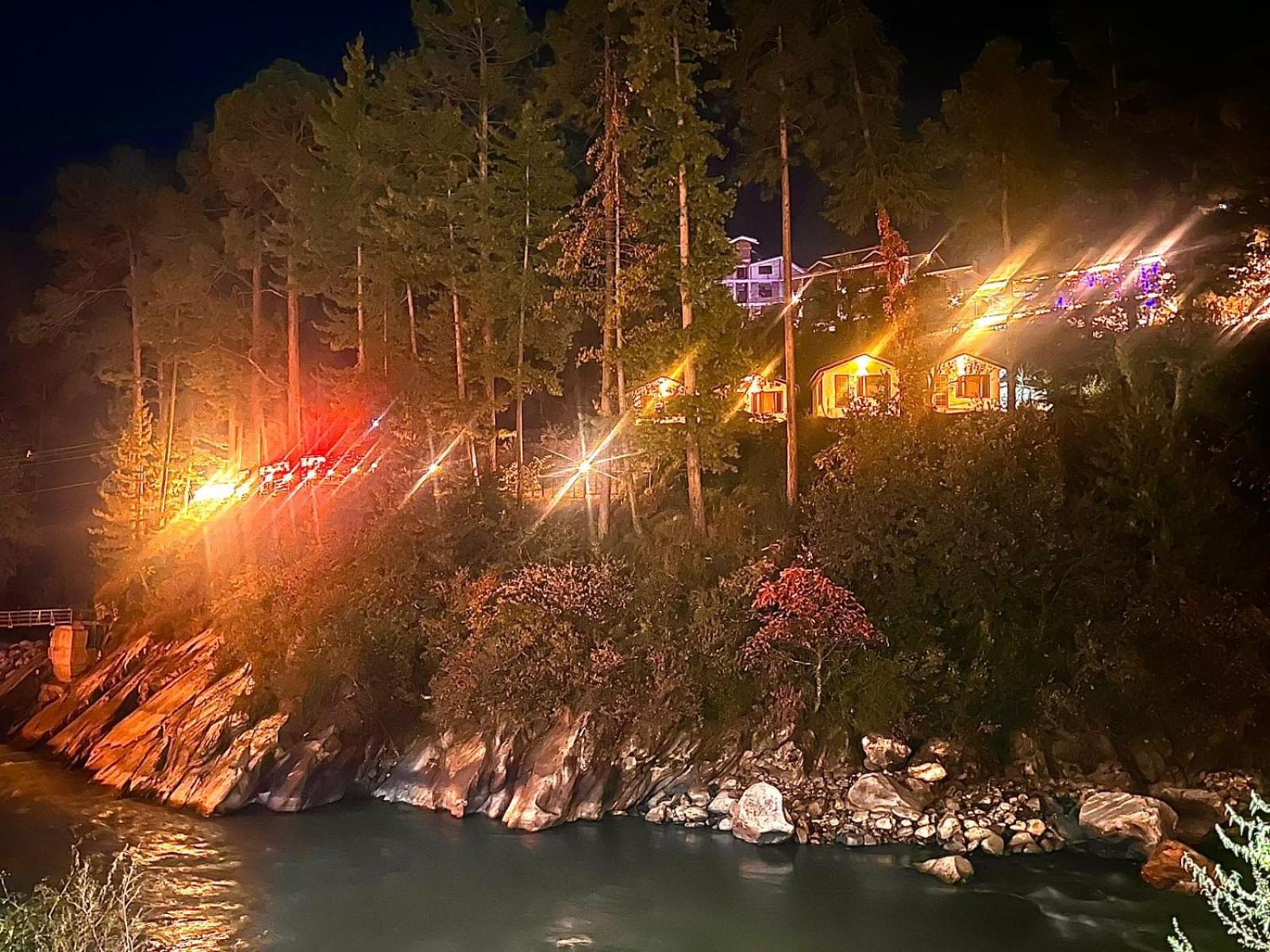 Ahava Kasol Riverside Cafe And Cottages Luaran gambar